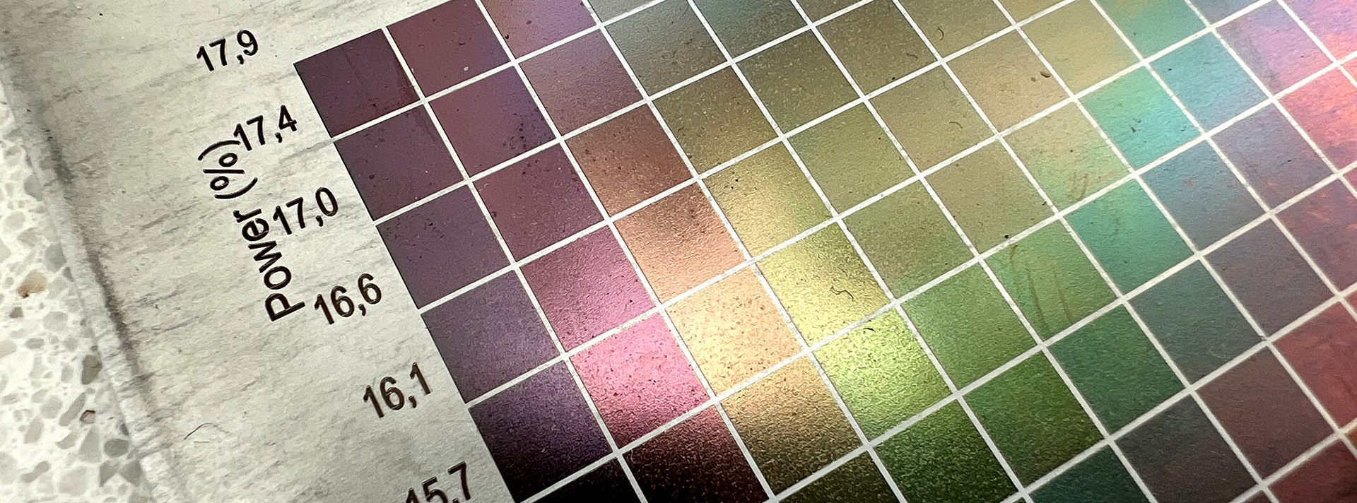 Annealing colors on stainless steel with a fiber laser