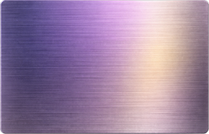 Color sample stainless steel 304